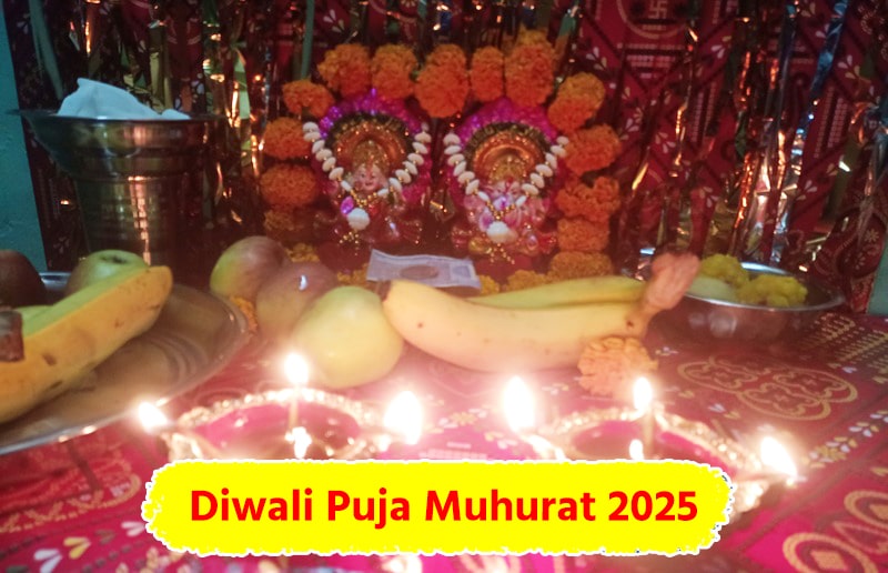 Diwali Puja Muhurat 2025