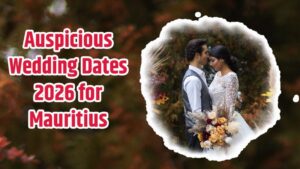 Auspicious Wedding Dates 2026 for Mauritius