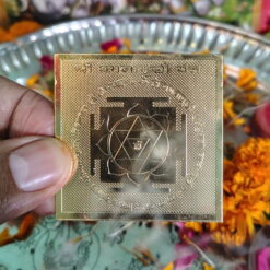 Maa Baglamukhi Pocket Size Yantra